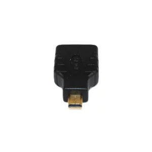 Alecto HDMI-03 adapter naar micro HDMI verguld, zwart—marge
